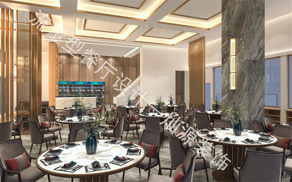 流量型餐厅设计效果图—灿源装饰